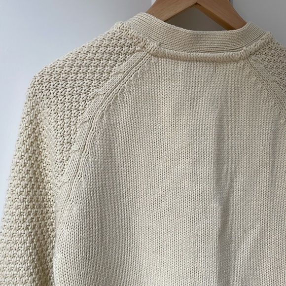 Cream grandpa sweater - Picture 8 of 12